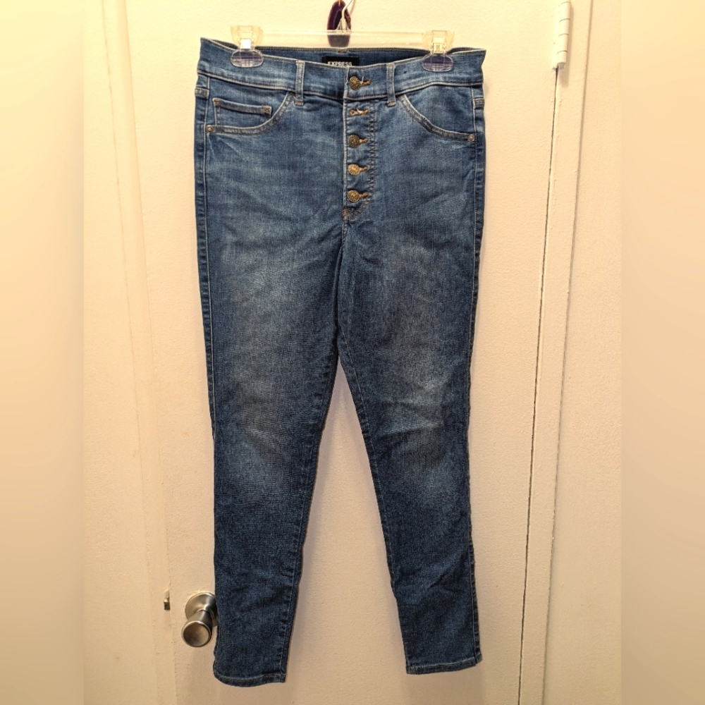 Express High Rise Jeans